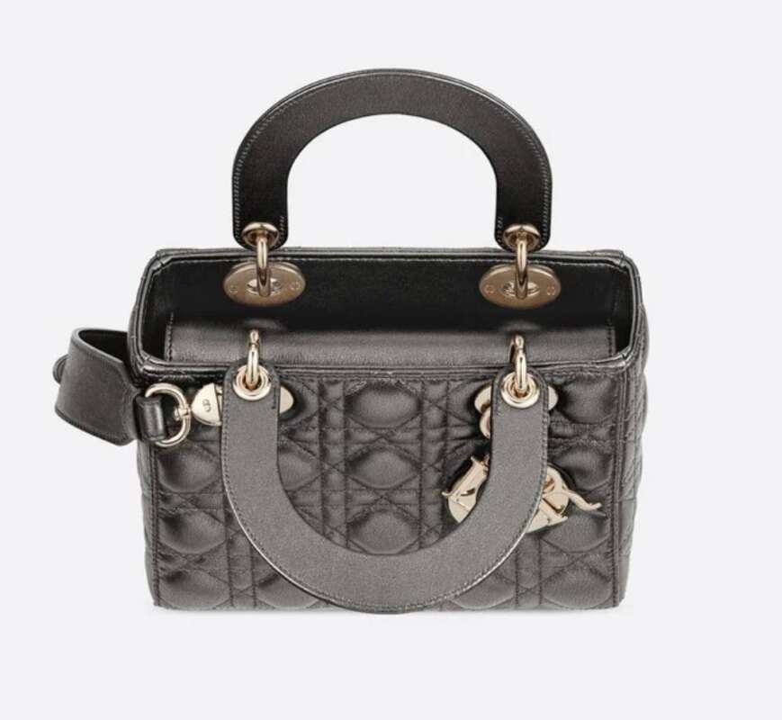 MY ABCDIOR LADY DIOR BAG SMALL Grey 18atelier